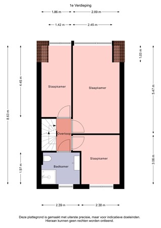 Floorplan - Gelrelaan 16, 8302 KE Emmeloord